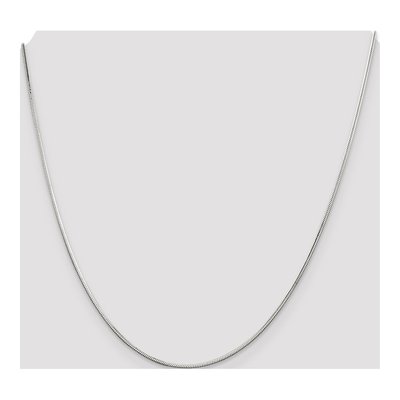 Sterling Silver 1.25mm Octagonal Snake Chain – view 4