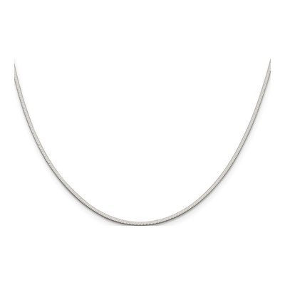 Sterling Silver 1.35mm Octagonal Snake Chain – view 2