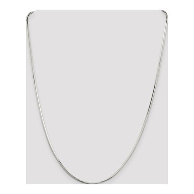 Sterling Silver 1.65mm Octagonal Snake Chain – view 4