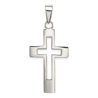 Sterling Silver Cross Pendant – view 5