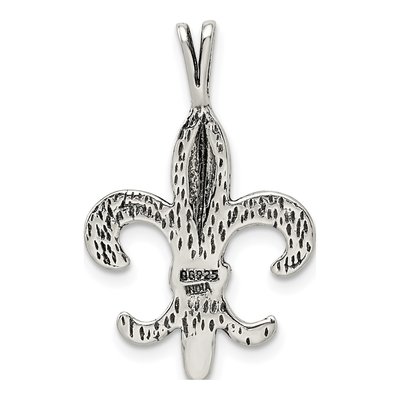 Sterling Silver Fleur de Lis Pendant – view 5