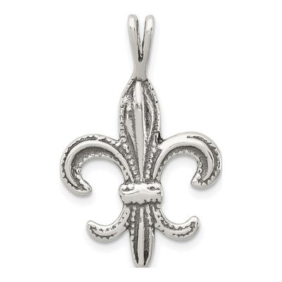 Sterling Silver Fleur de Lis Pendant