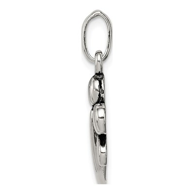 Sterling Silver Antiqued Dragonfly Pendant – view 3