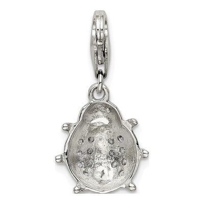 Sterling Silver CZ Bug Pendant – view 5