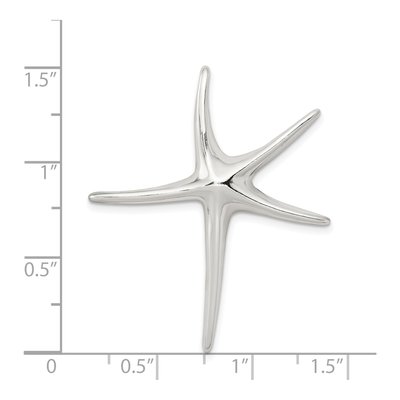 Sterling Silver Starfish Pendant – view 4