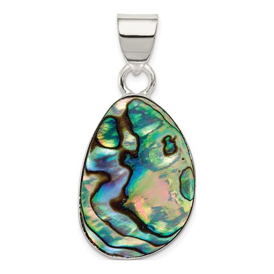 Sterling Silver Abalone Pendant