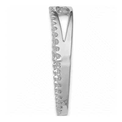 Sterling Silver CZ Slide Pendant – view 3