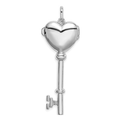 Sterling Silver Key Locket – view 4