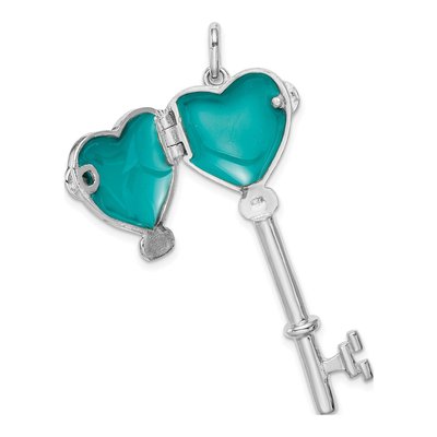 Sterling Silver Key Locket – view 5