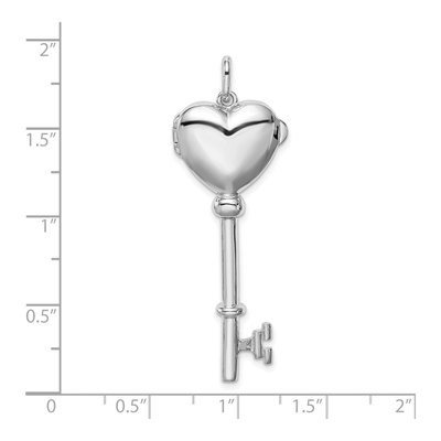 Sterling Silver Key Locket – view 6