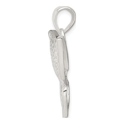Sterling Silver Butterfly Pendant – view 3