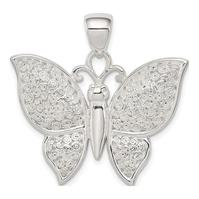 Sterling Silver Butterfly Pendant