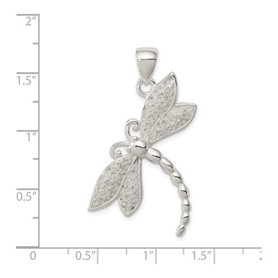Sterling Silver Dragonfly Pendant – view 4