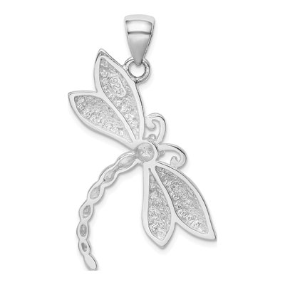 Sterling Silver Dragonfly Pendant – view 5