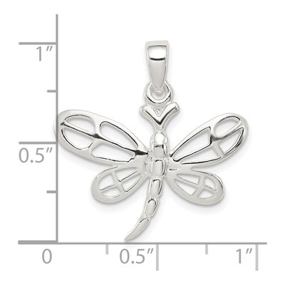 Sterling Silver Dragonfly Pendant – view 4