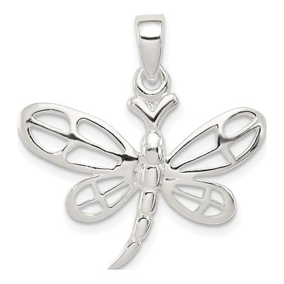 Sterling Silver Dragonfly Pendant