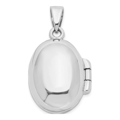 Sterling Silver Amethyst Antiqued Locket – view 5