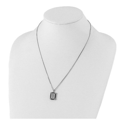 Sterling Silver 0.35 ct tw Diamond Necklace – view 4