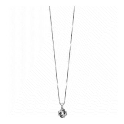 Sterling Silver 1/7 ct tw Diamond Necklace – view 3