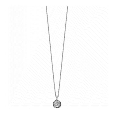 Sterling Silver 1/15 ct tw Diamond Necklace – view 3