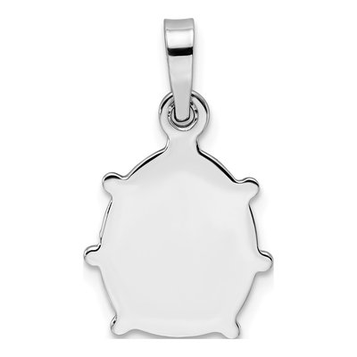 Sterling Silver Enamel Ladybug Pendant – view 5