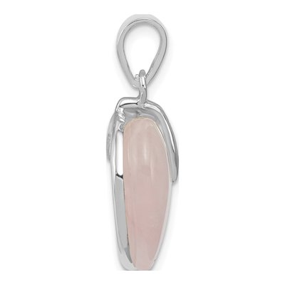 Sterling Silver Quartz Pendant – view 3