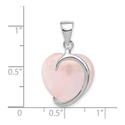Sterling Silver Quartz Pendant – view 4