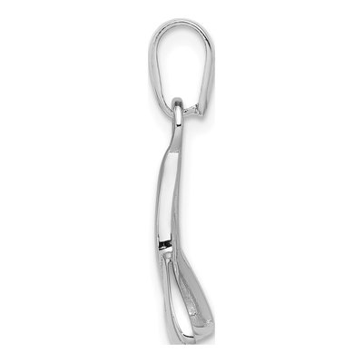 Sterling Silver Trinity Pendant – view 3
