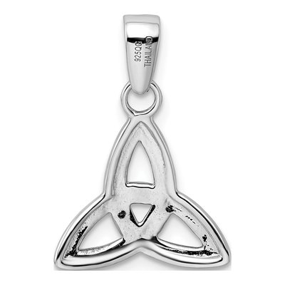 Sterling Silver Trinity Pendant – view 5