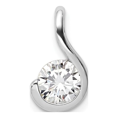 Sterling Silver CZ Pendant