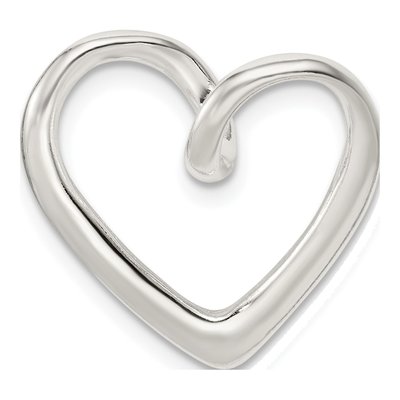 Sterling Silver Heart Pendant – view 5