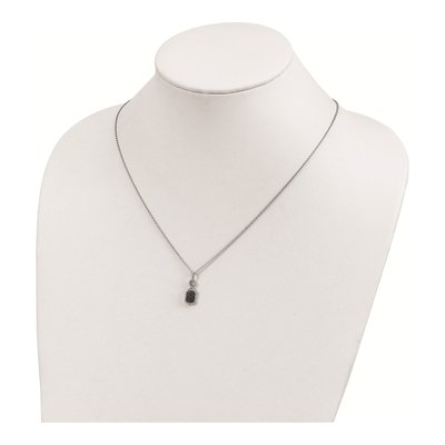 Sterling Silver 0.23 ct tw Diamond Pendant Necklace – view 6