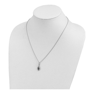 Sterling Silver 0.22 ct tw Diamond Pendant Necklace – view 4