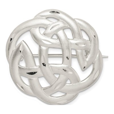 Sterling Silver Celtic Knot Pin