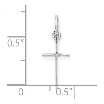 Sterling Silver Kids' Cross Pendant – view 4