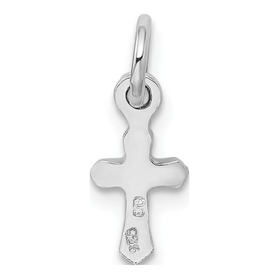 Sterling Silver Crystal Girls' June Cross Pendant – view 4