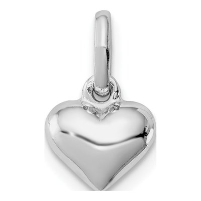 Sterling Silver Girls' Heart Pendant