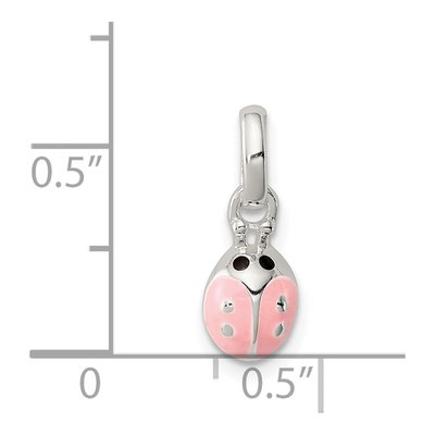 Sterling Silver Ladybug Pendant – view 4