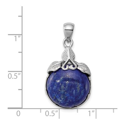 Sterling Silver Lapis Lazuli Pendant – view 4