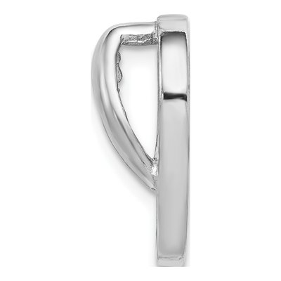 Sterling Silver Lab-Created Opal Flip-Flop Charm – view 3
