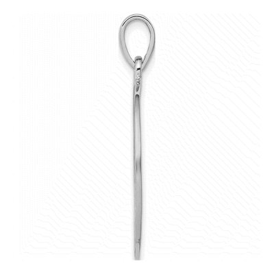 Sterling Silver Circle Tree Pendant – view 3