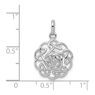 Sterling Silver Celtic Pendant – view 4