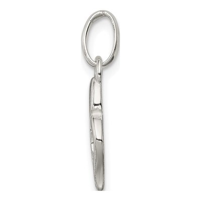 Sterling Silver Heart Pendant – view 3