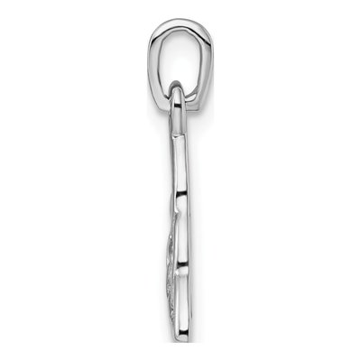 Sterling Silver Trinity Knot Pendant – view 3