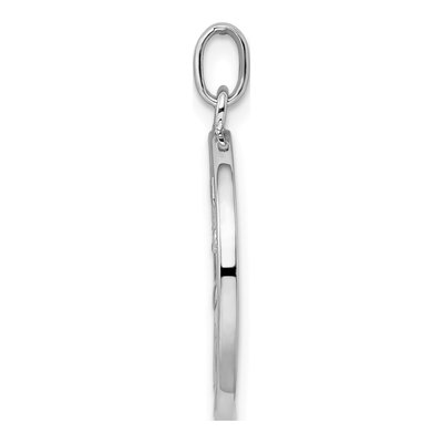 Sterling Silver Bird Flowers Pendant – view 3