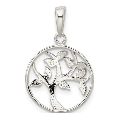 Sterling Silver Tree Pendant – view 4