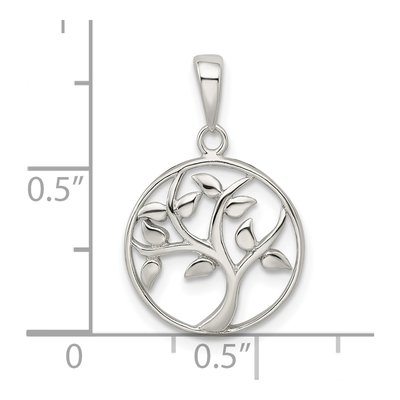 Sterling Silver Tree Pendant – view 5