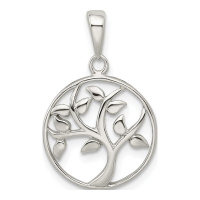 Sterling Silver Tree Pendant