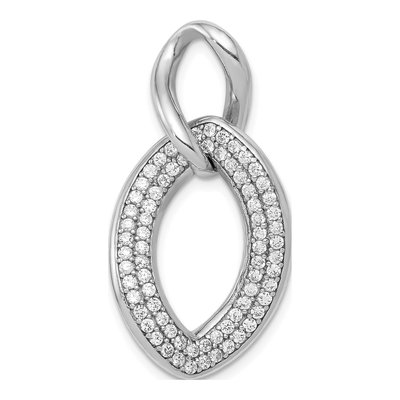 Sterling Silver CZ Pendant