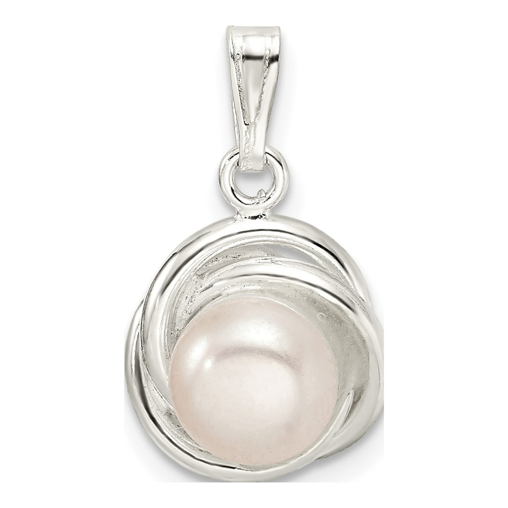 Sterling Silver Freshwater Cultured Pearl Pendant